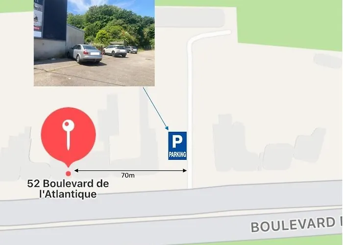 Duplex Parapluies De Netflix Parking Apartment Cherbourg-en-Cotentin